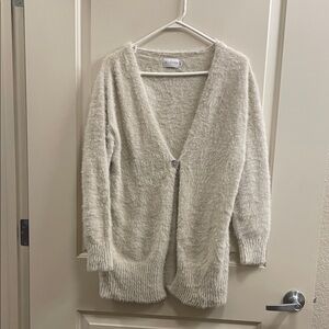 ALOHAS Soft Cream Cardigan Sweater